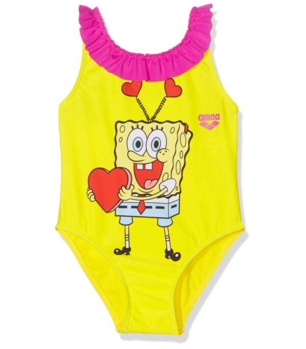 arena girl swimwear sponge love kids one piece