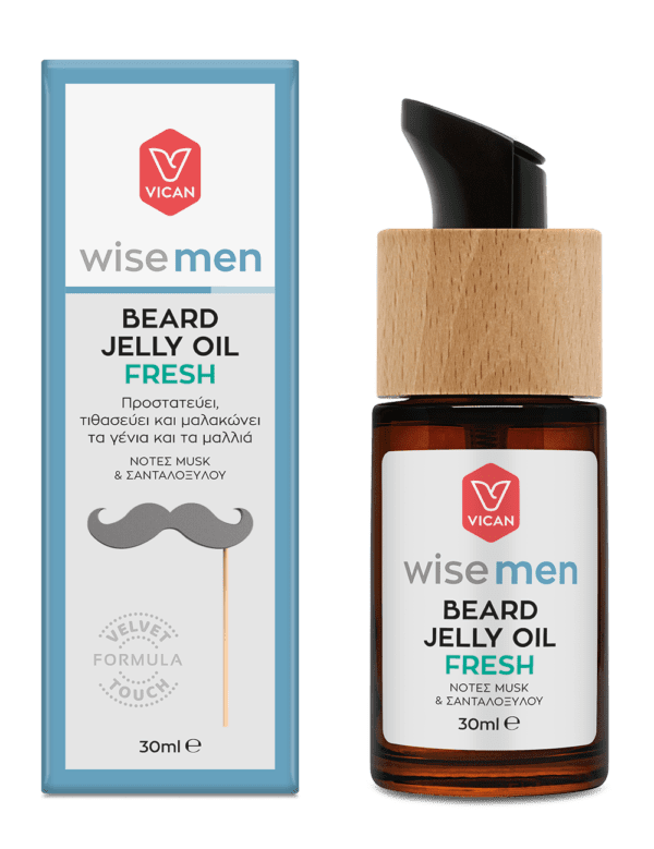 WiseMen Beard Jelly Oil Fresh