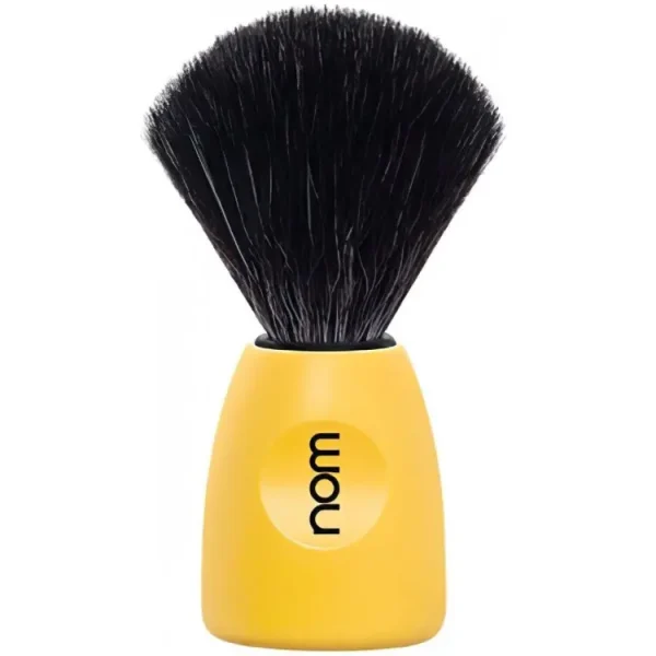 muhle nom lasse 21le synthetic black fibre shaving brush